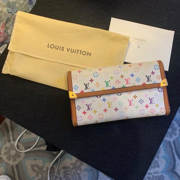 Louis Vuitton Handbags - Louis Vuitton Large Color Monogram Wallet Dustbag
